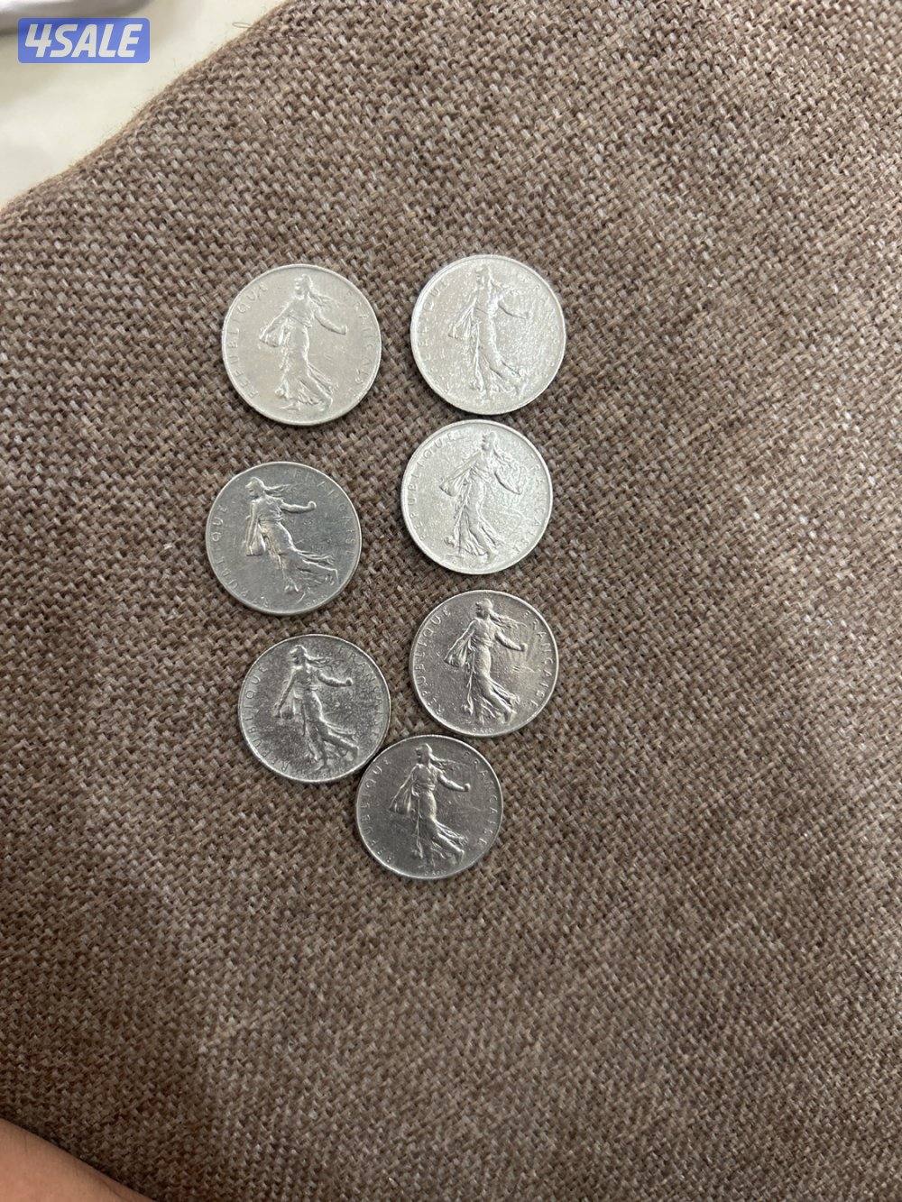 للبيع فرانك فرنسي 1960العدد ٤3