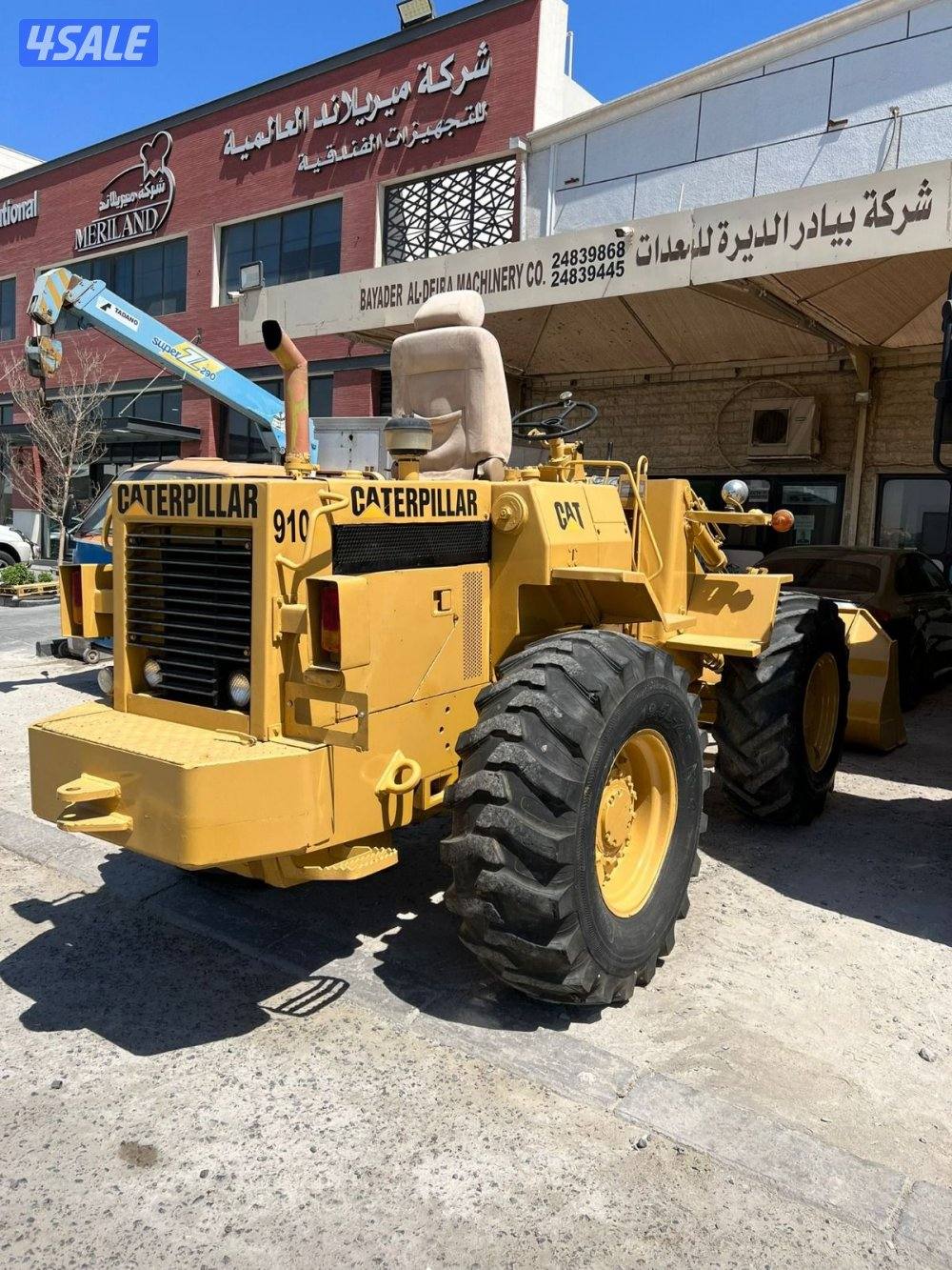 للبيع جرافة ( تراكتور) كتربلر حجم 910 (عادي)1