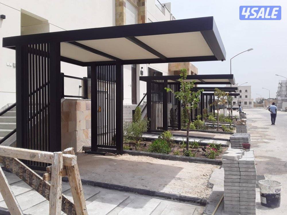 جميع اعمال الحداده مظلات كربي كسبان خام غرف مخازن لسور حدائق سند وتش ب1