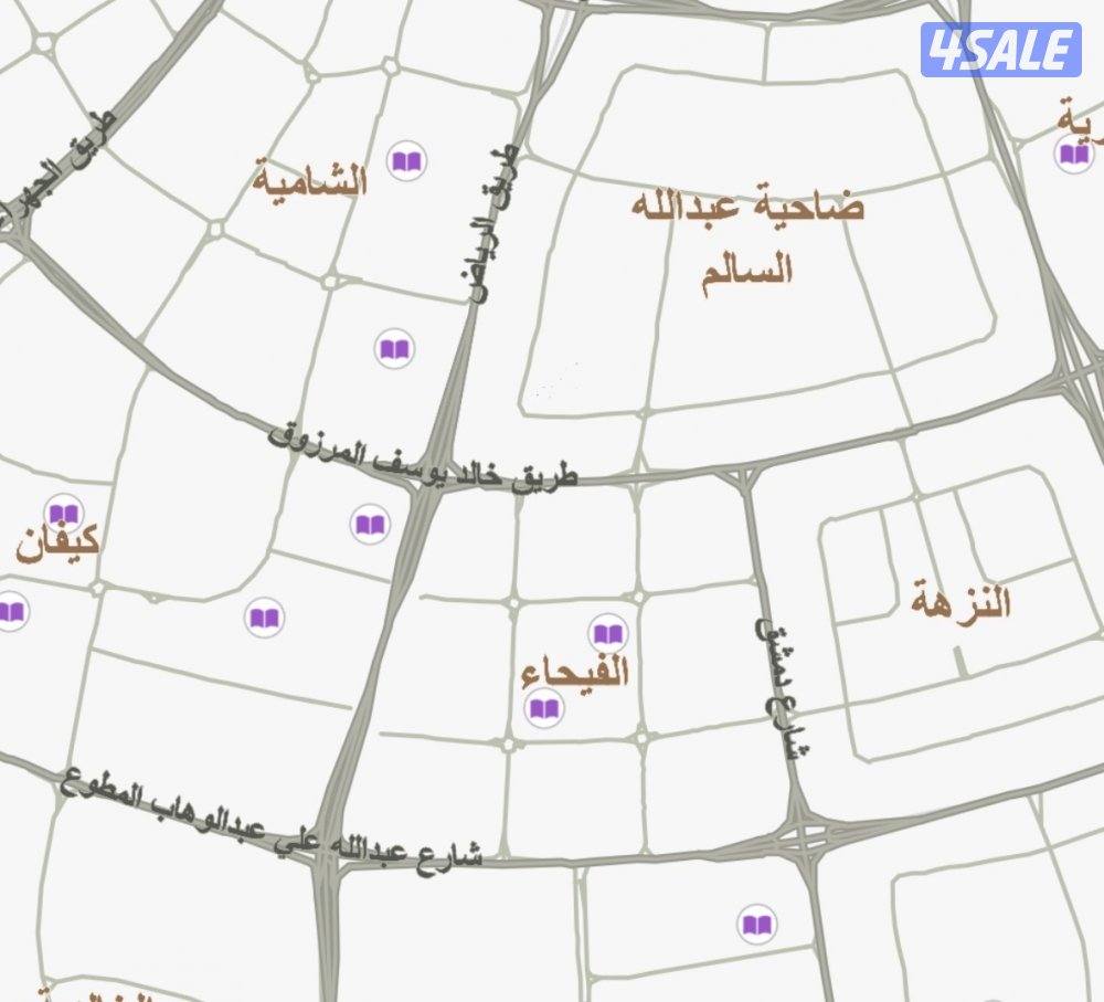 للبيع بيت سكن المالك في الفيحاء قطعة 3 مدخل مخرج سهل0