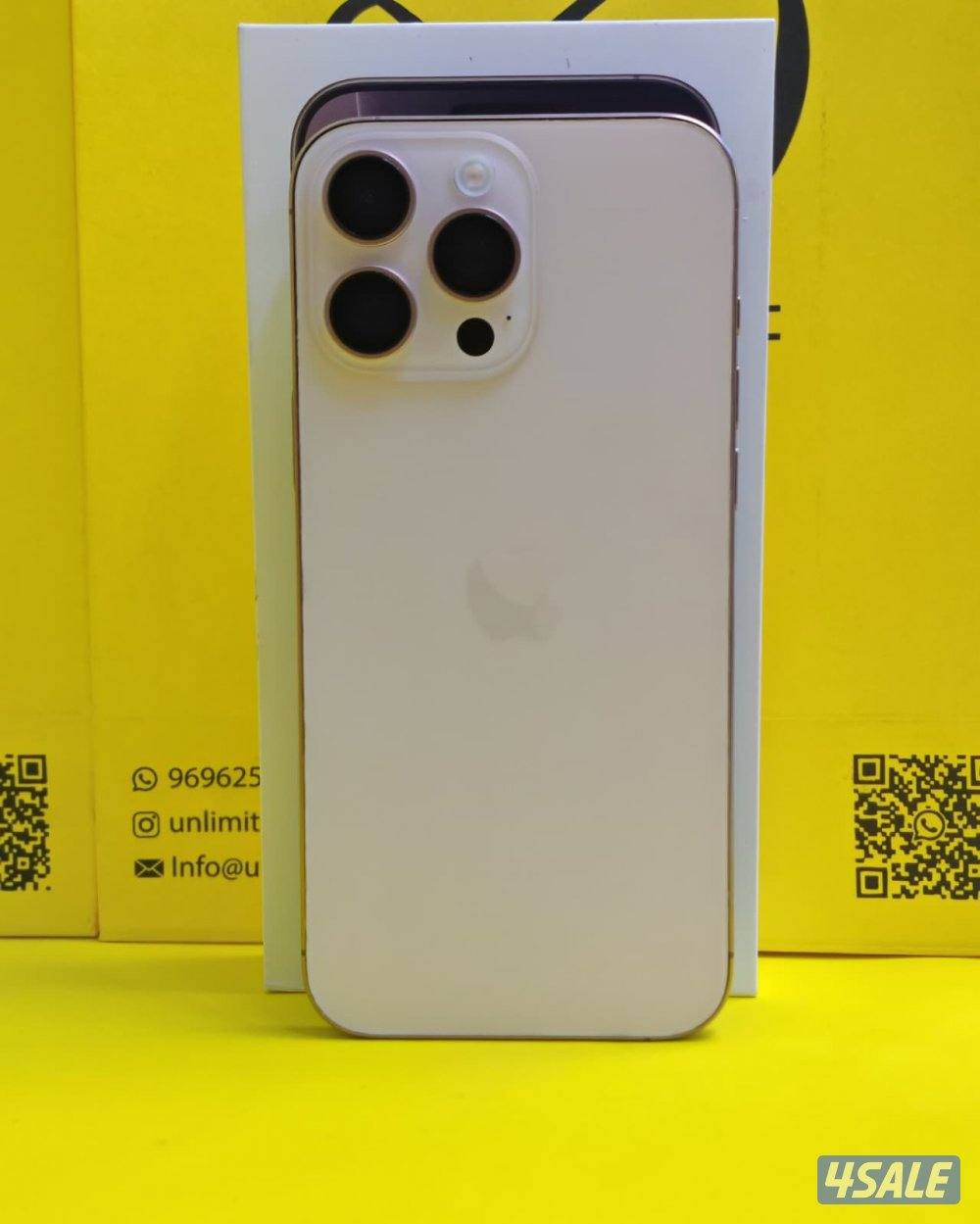 ايفون 16 برو ماكس – 256 جيجا – تيتانيوم صحراوي مستعمل كالجديد7