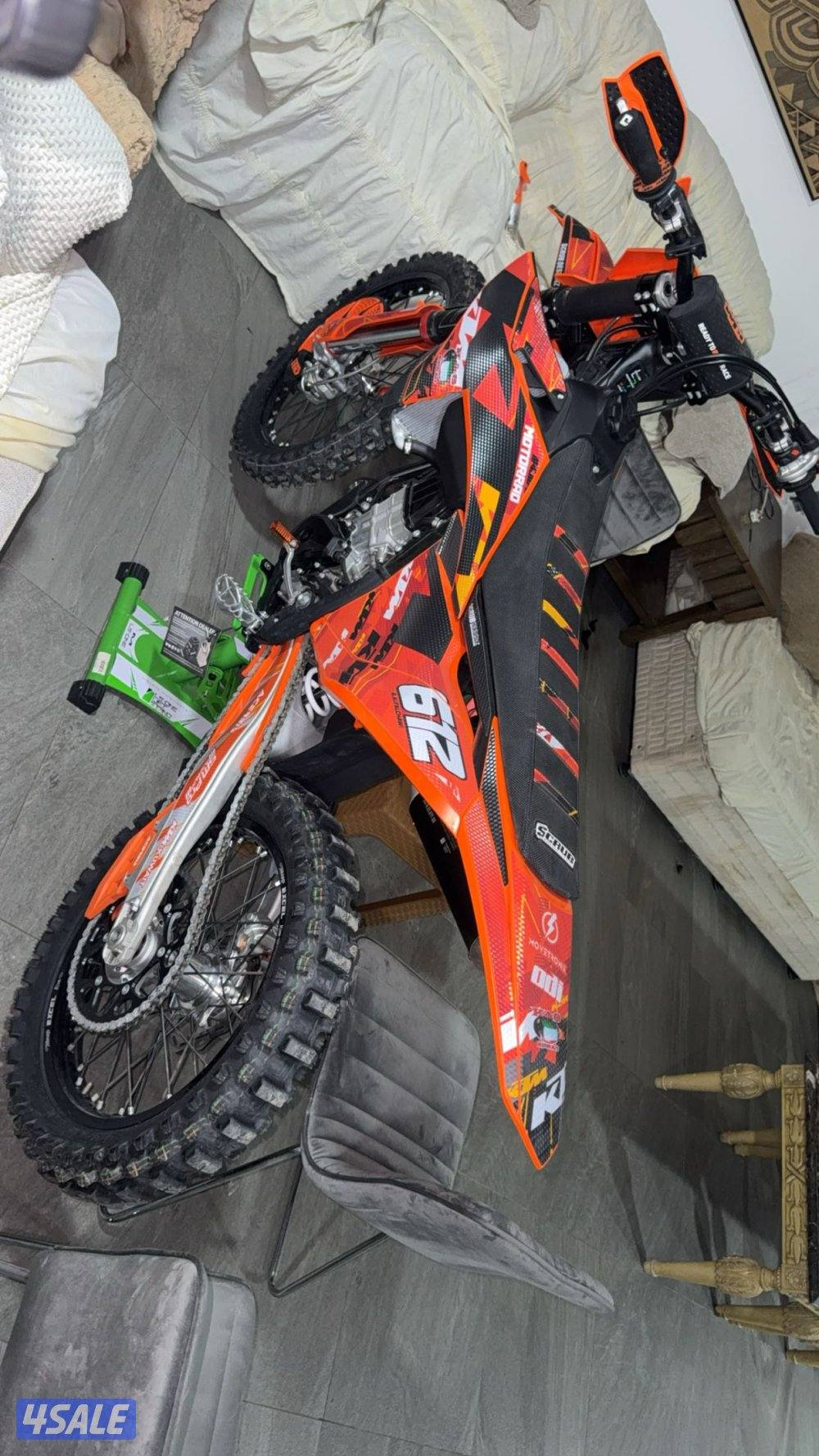 KTM450sxf الممشى25 ساعه فقط special edition بقمة النظافه1