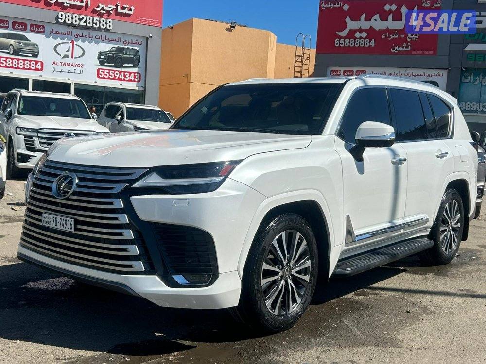 لكزس LX600 درجة ثانيه twinturbo .V6 موديل 2023 ماشى 70.000 k.m0