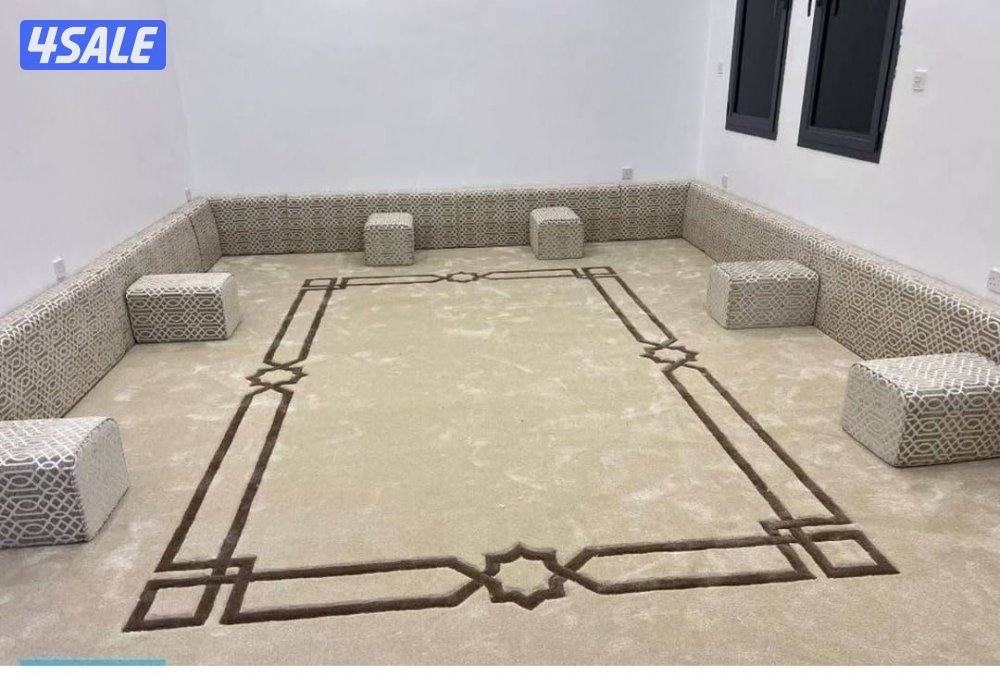 كل احدث انواع السجاد التركي وموكيا السعودي وتفصيل دواوين مساند ظهر بيع5