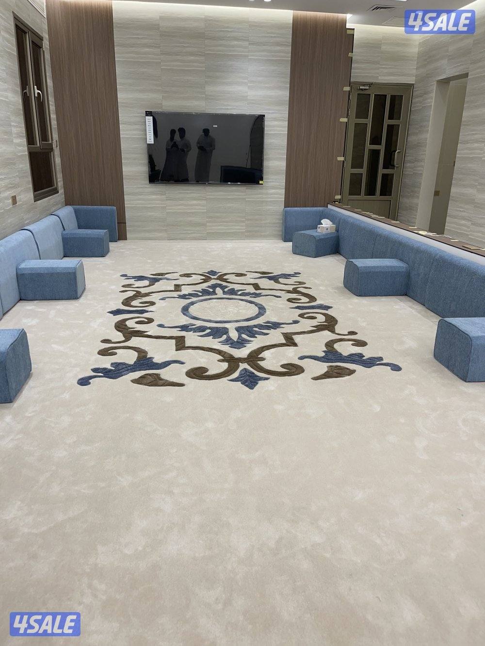 كل احدث انواع السجاد التركي وموكيا السعودي وتفصيل دواوين مساند ظهر بيع6