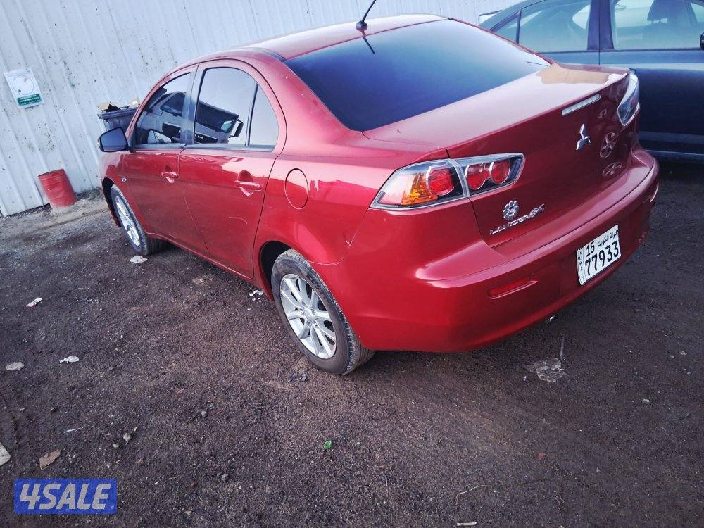 لانسر 2017 صبغ وكالة شرط الفحص 2000cc تواير جديده بيما سنة0