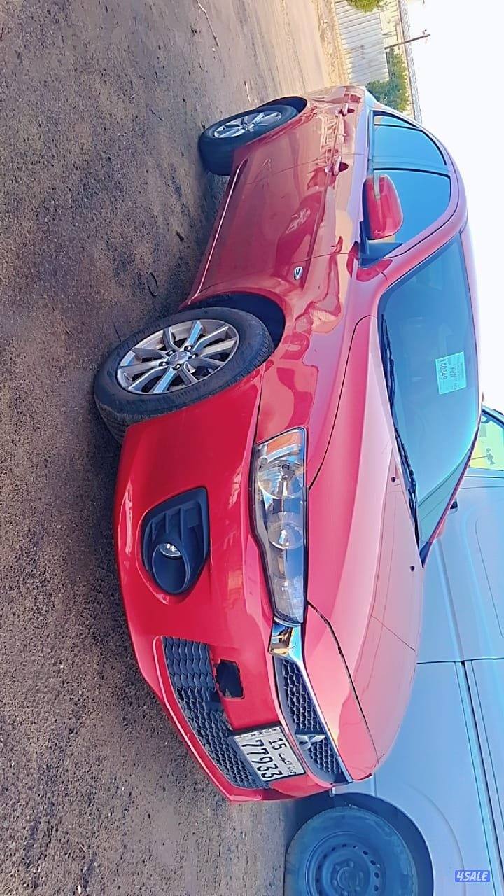 لانسر 2017 صبغ وكالة شرط الفحص 2000cc تواير جديده بيما سنة3