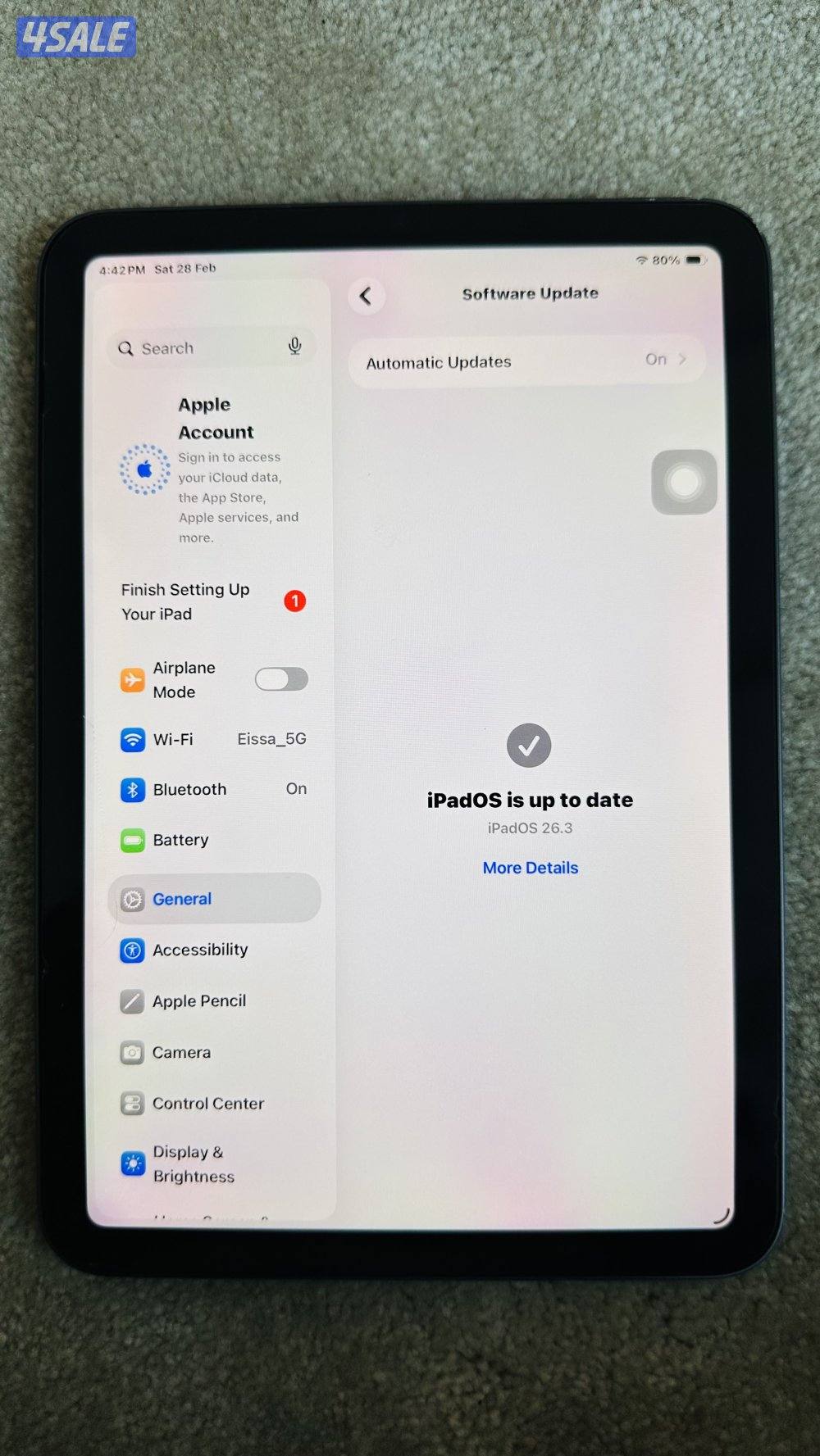 Ipad mini6 64gb wifi1