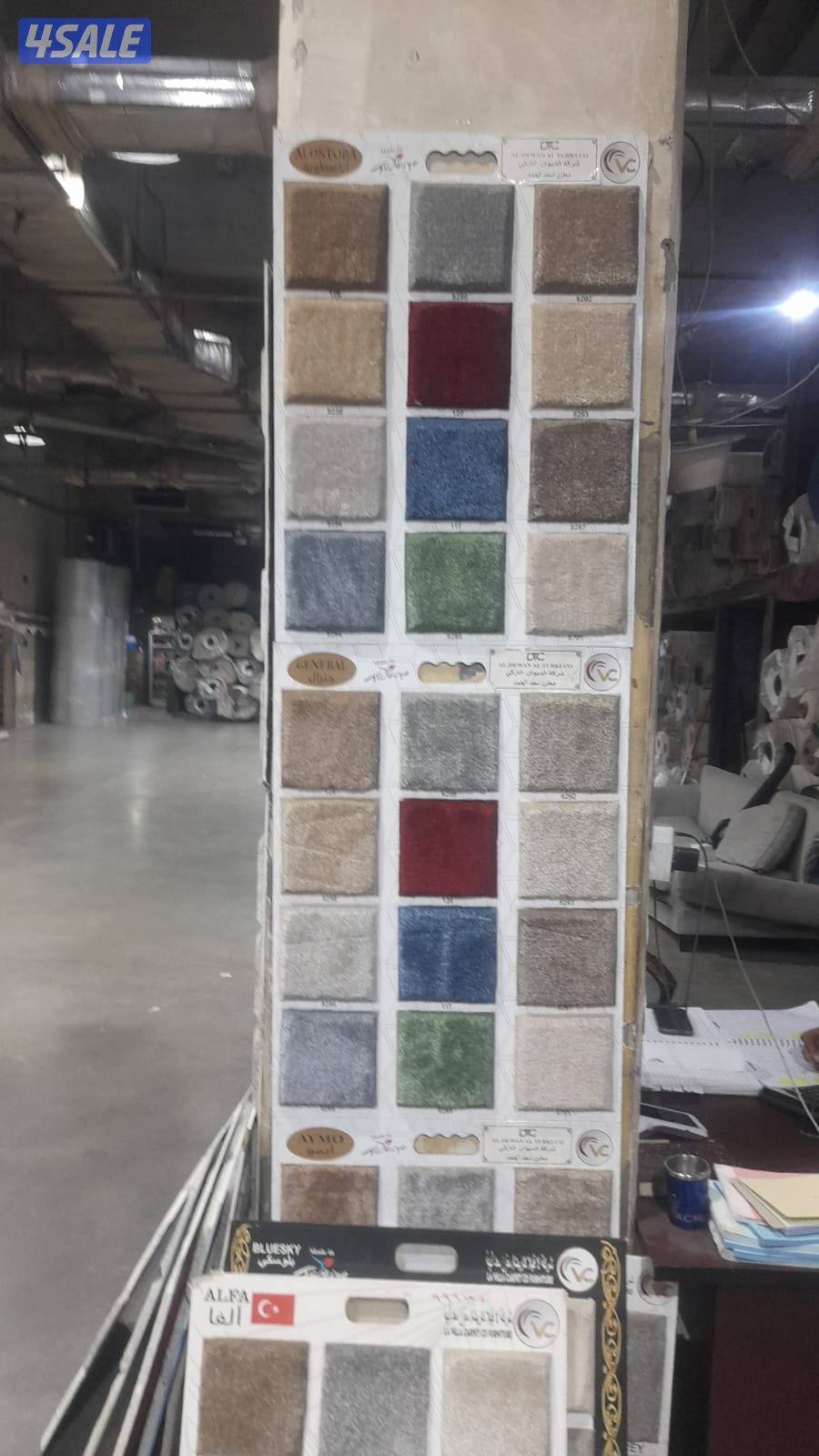 سجاد قص وتركيب وباركيه بلاستيك وستاير رول وتنجيد مطارح اسفنج8