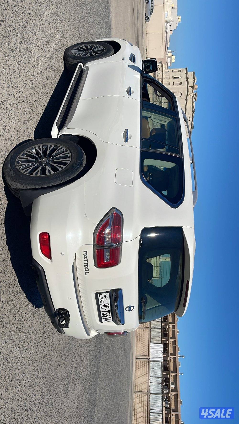 للبيع باترول 2016 بلاتنيوم شرط الفحص قير مكينه شاصي بدي اربع قطع فقط2