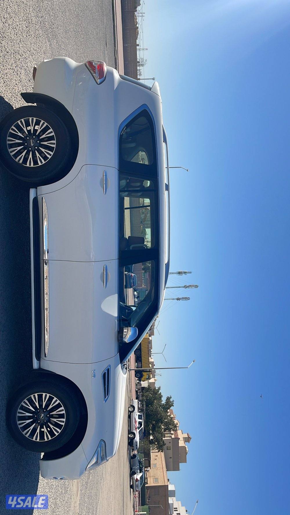 للبيع باترول 2016 بلاتنيوم شرط الفحص قير مكينه شاصي بدي اربع قطع فقط3