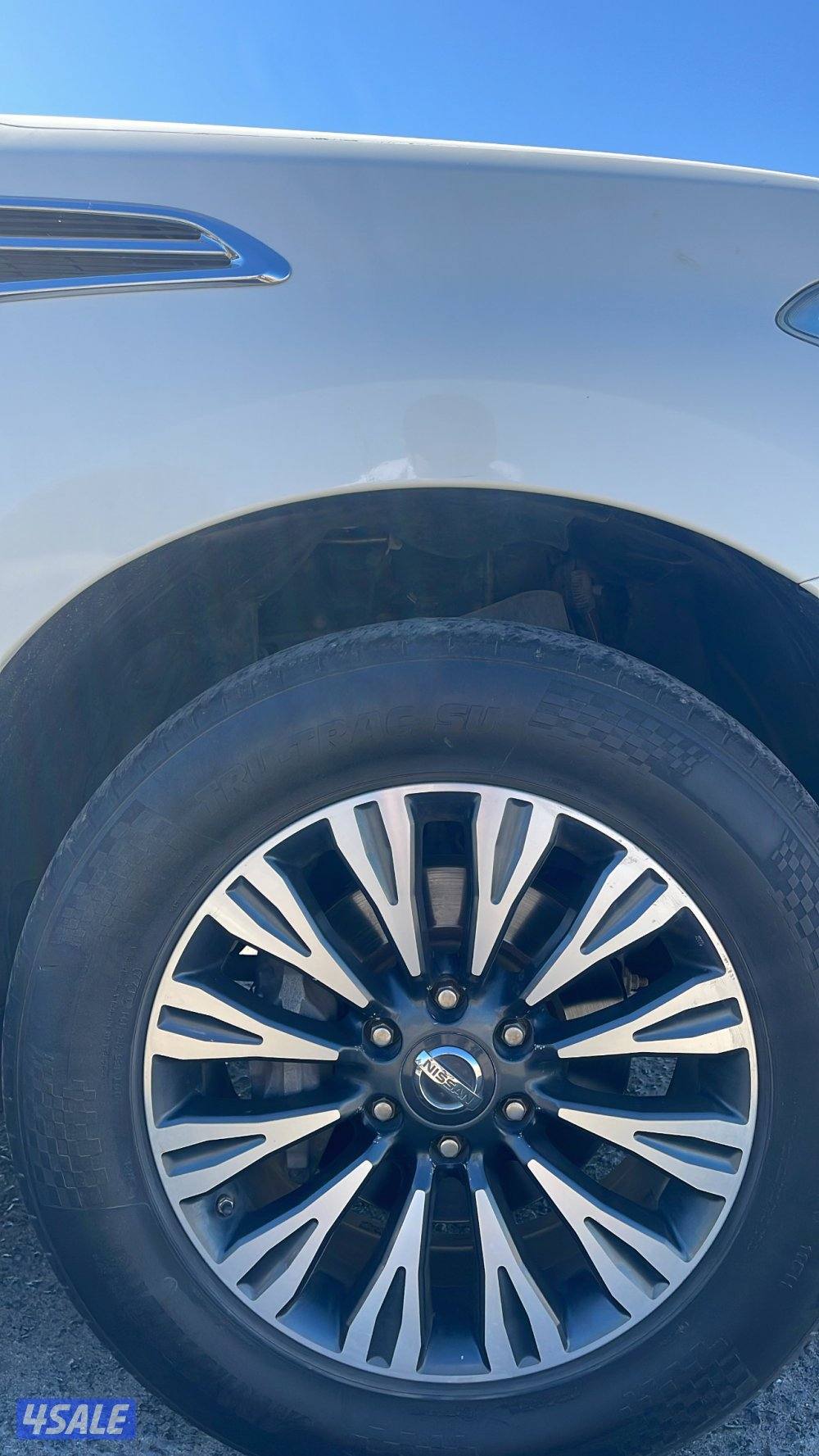 للبيع باترول 2016 بلاتنيوم شرط الفحص قير مكينه شاصي بدي اربع قطع فقط7