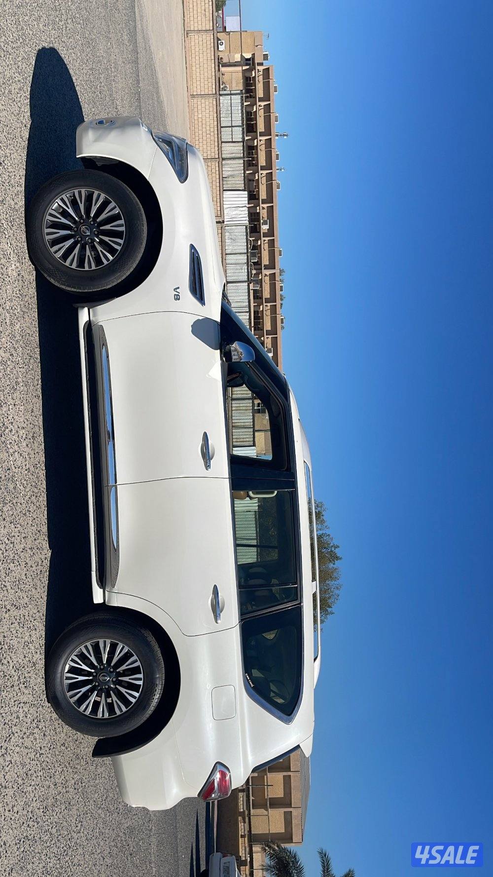 للبيع باترول 2016 بلاتنيوم شرط الفحص قير مكينه شاصي بدي اربع قطع فقط8