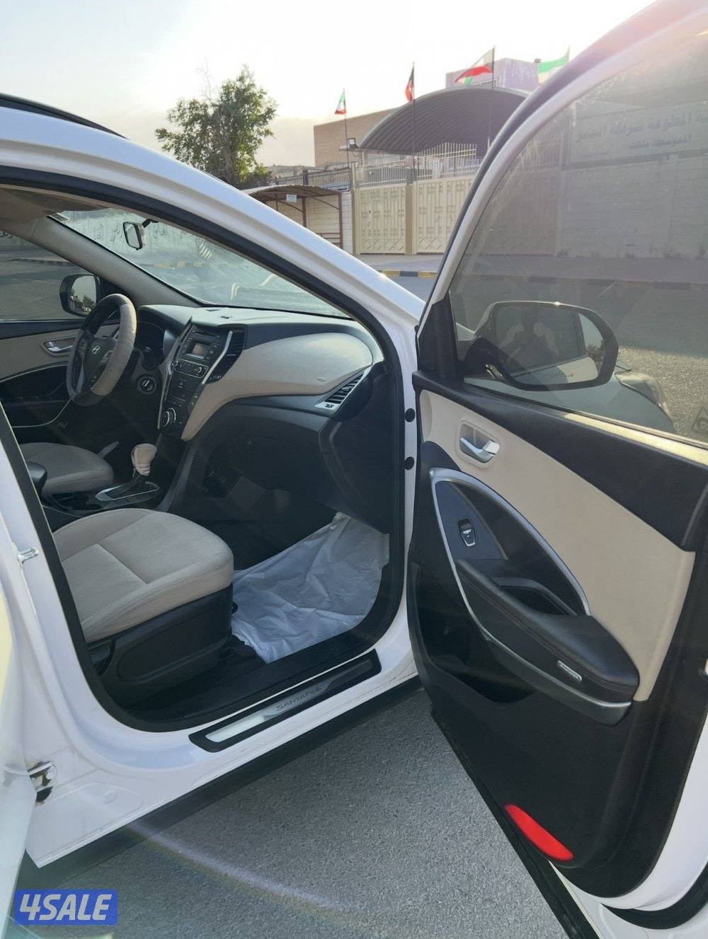 هيونداي سنتافي 2017 صبغ الوكاله وسيرفس الوكاله الى الآن5