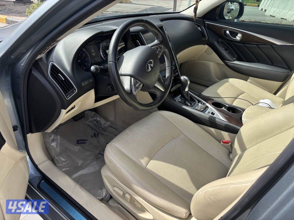 للبيع انفنتي Q50 موديل 2016 بحاله ممتازه صبخ وكاله ماعده قطه سرفس وكال3