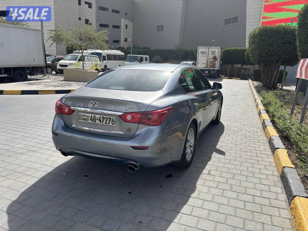 للبيع انفنتي Q50 موديل 2016 بحاله ممتازه صبخ وكاله ماعده قطه سرفس وكال4