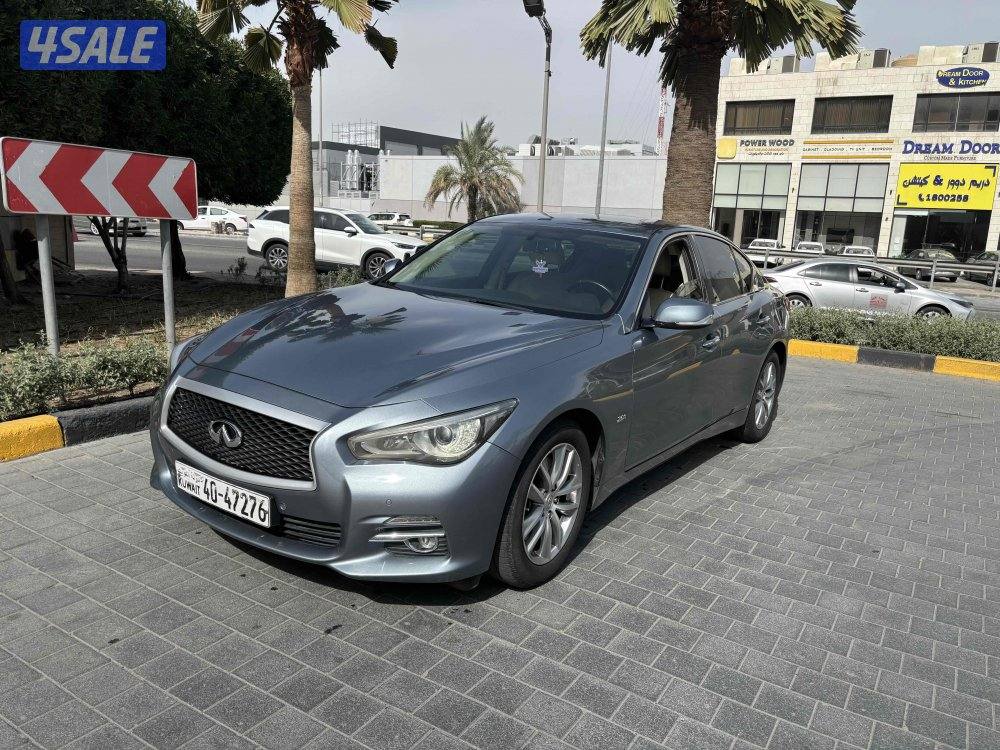 للبيع انفنتي Q50 موديل 2016 بحاله ممتازه صبخ وكاله ماعده قطه سرفس وكال9