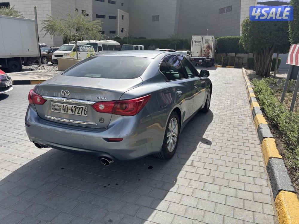 للبيع انفنتي Q50 موديل 2016 بحاله ممتازه صبخ وكاله ماعده قطه سرفس وكال12