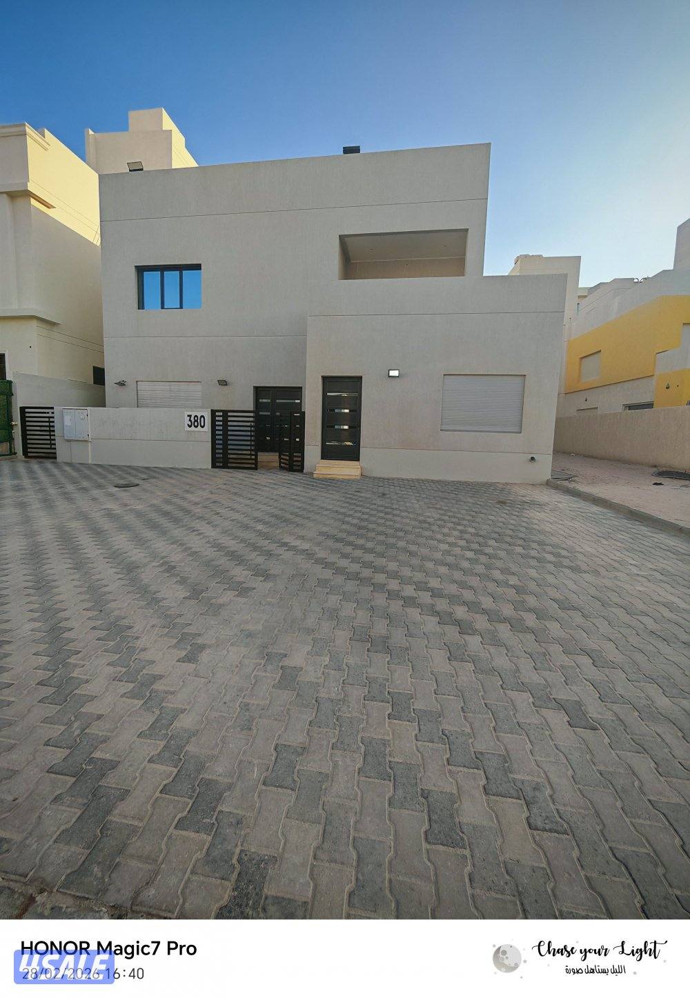 للبيع بالمطلاع ن9 دورين ارضي واول وربع0