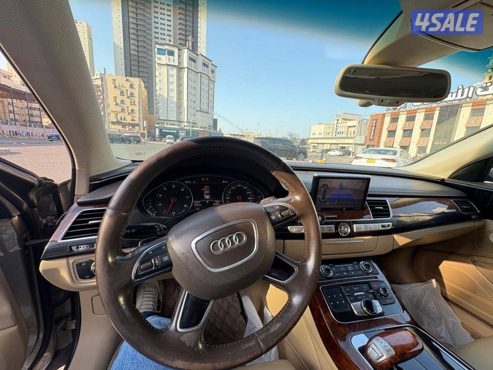 اودي A8 للبيع بحالة ممتازة شرط الفحص كامل المواصفات4