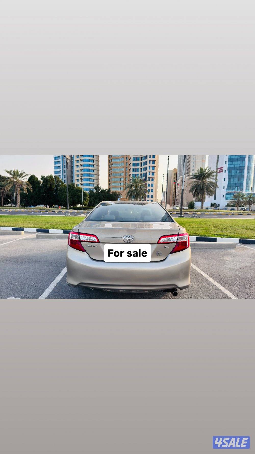 للبيع تويوتا كامري موديل 2014 بحالة ممتازة1