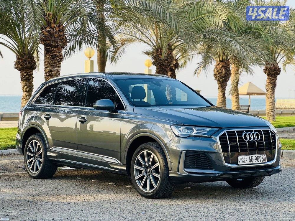 جيب اودي كيو٧ موديل ٢٠٢٢ عداد ٤٣ الف الغانم0