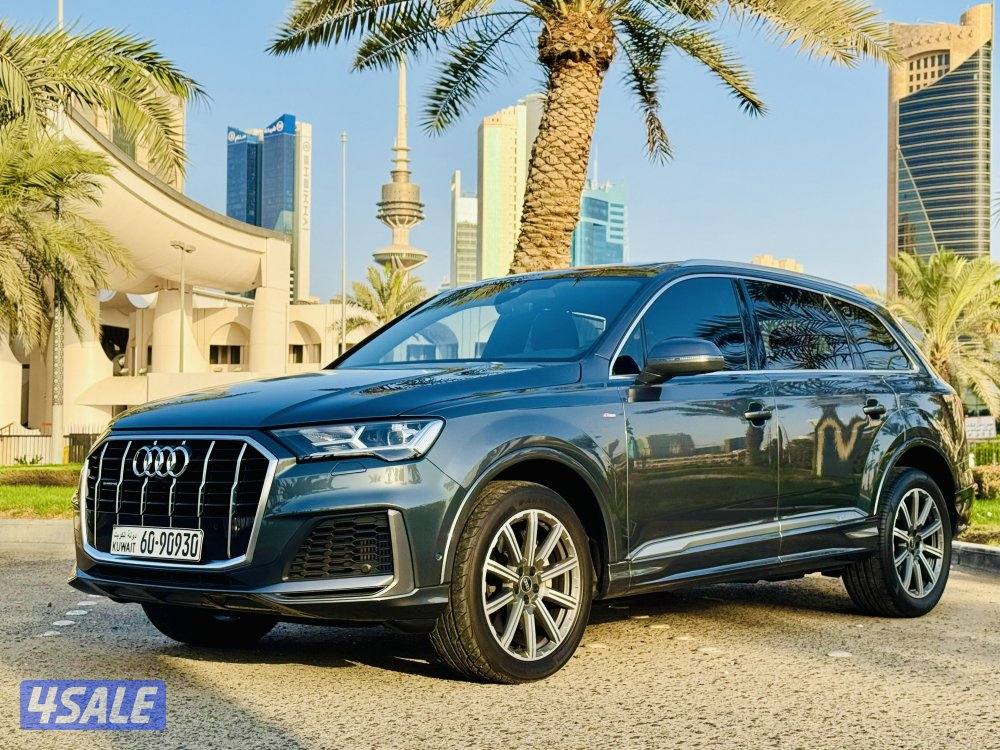 جيب اودي كيو٧ موديل ٢٠٢٢ عداد ٤٣ الف الغانم1