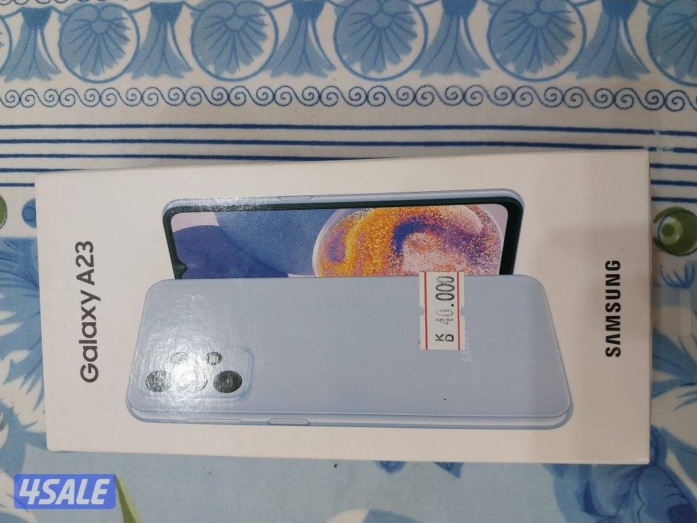 للبيع سامسونج a23 استخدام اسبوع كالجديد مع ميموري ١٢٨ جيجا0