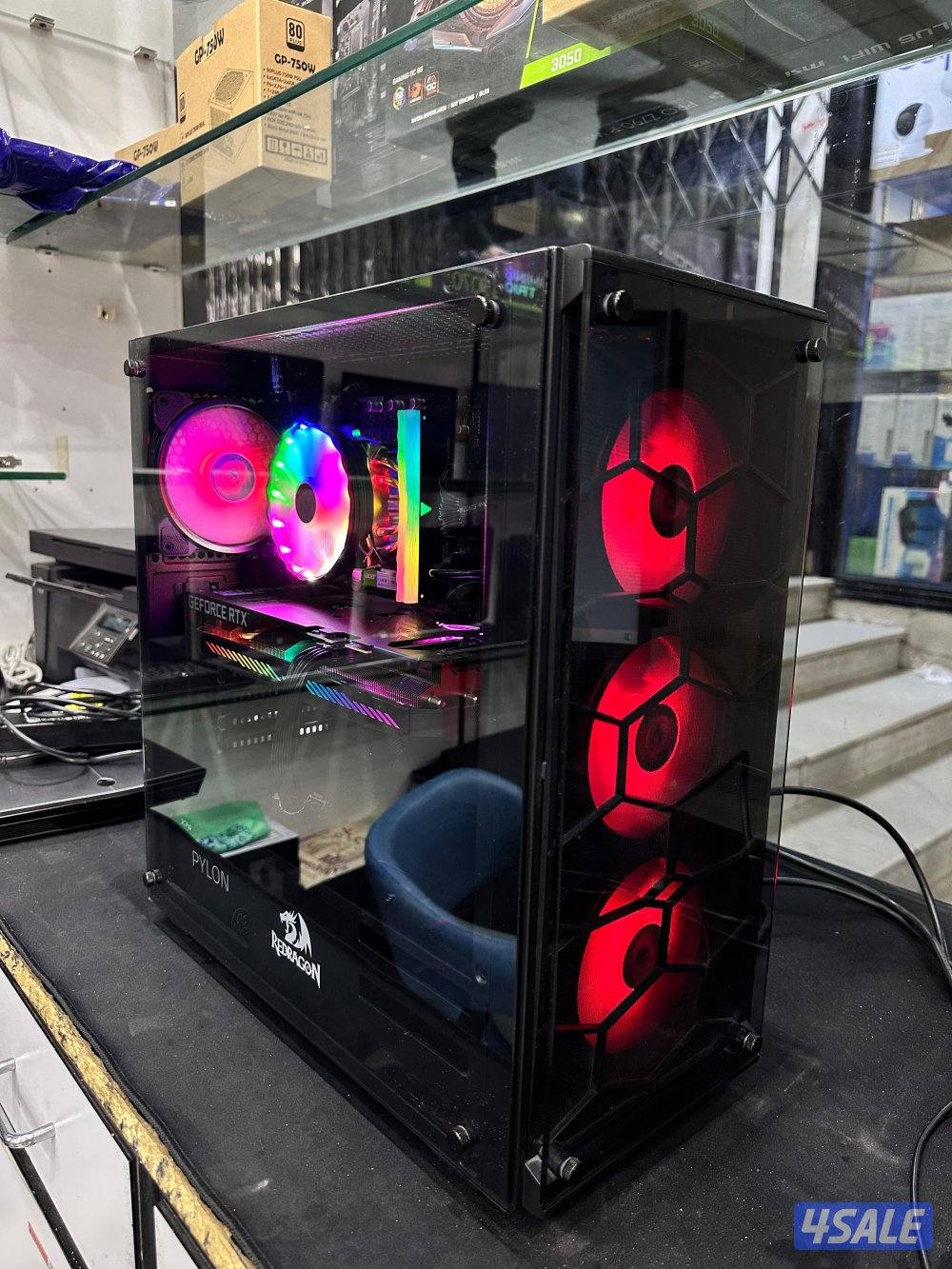 Pc core i5 12gen ram16gb ssd 1tb RTX3060 vga 12gb asus use for sale0