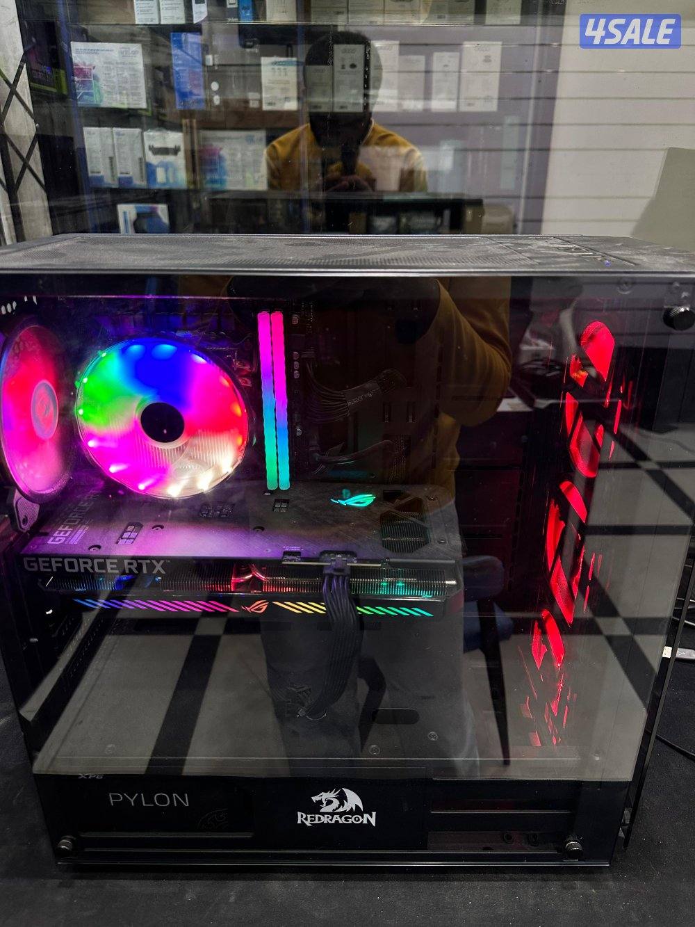 Pc core i5 12gen ram16gb ssd 1tb RTX3060 vga 12gb asus use for sale2