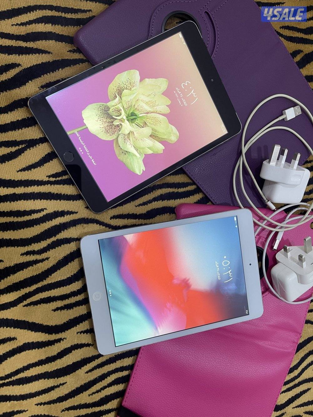 ايبادين ابل ميني 3 ثري 64 قيقا وميني 2 تو 16 قيقا مع الاغراض0