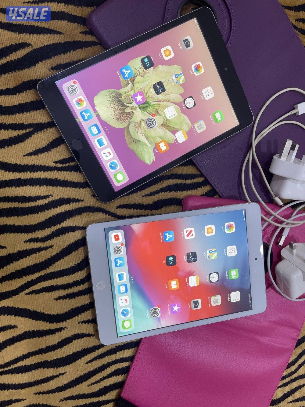 ايبادين ابل ميني 3 ثري 64 قيقا وميني 2 تو 16 قيقا مع الاغراض1