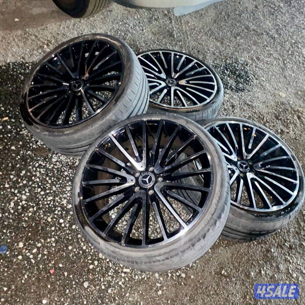 للبيع رنقات amg اصلي مقاس 211