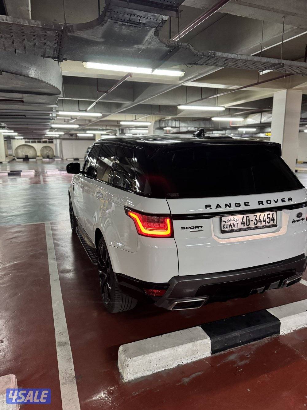 رنج روفر سيورت ٦ سلندر سوبر جارجر موديل ٢٠١٨ اللون ابيض موديل ٢٠١٨5