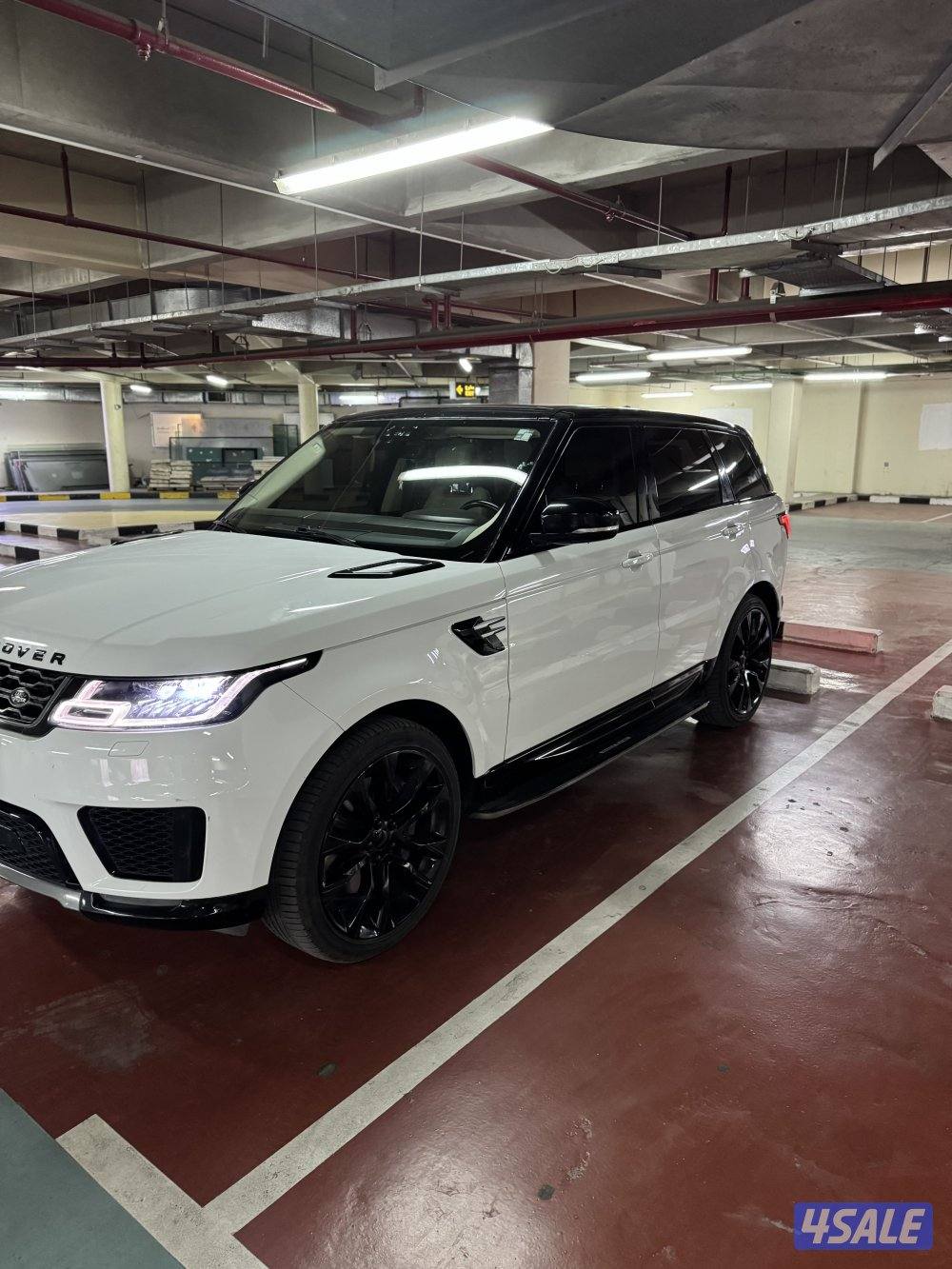 رنج روفر سيورت ٦ سلندر سوبر جارجر موديل ٢٠١٨ اللون ابيض موديل ٢٠١٨10