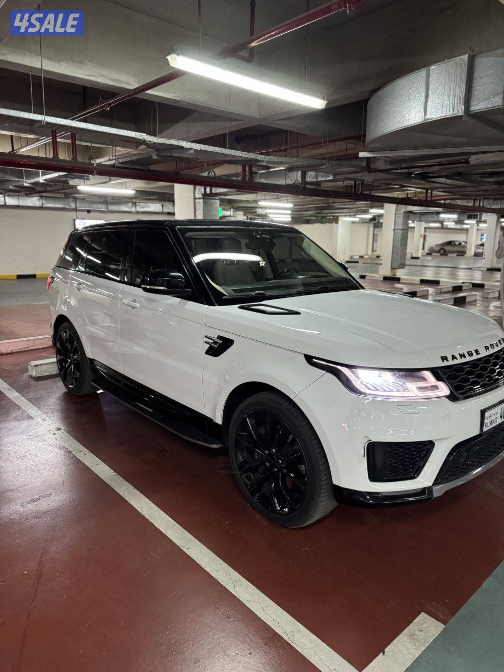 رنج روفر سيورت ٦ سلندر سوبر جارجر موديل ٢٠١٨ اللون ابيض موديل ٢٠١٨11