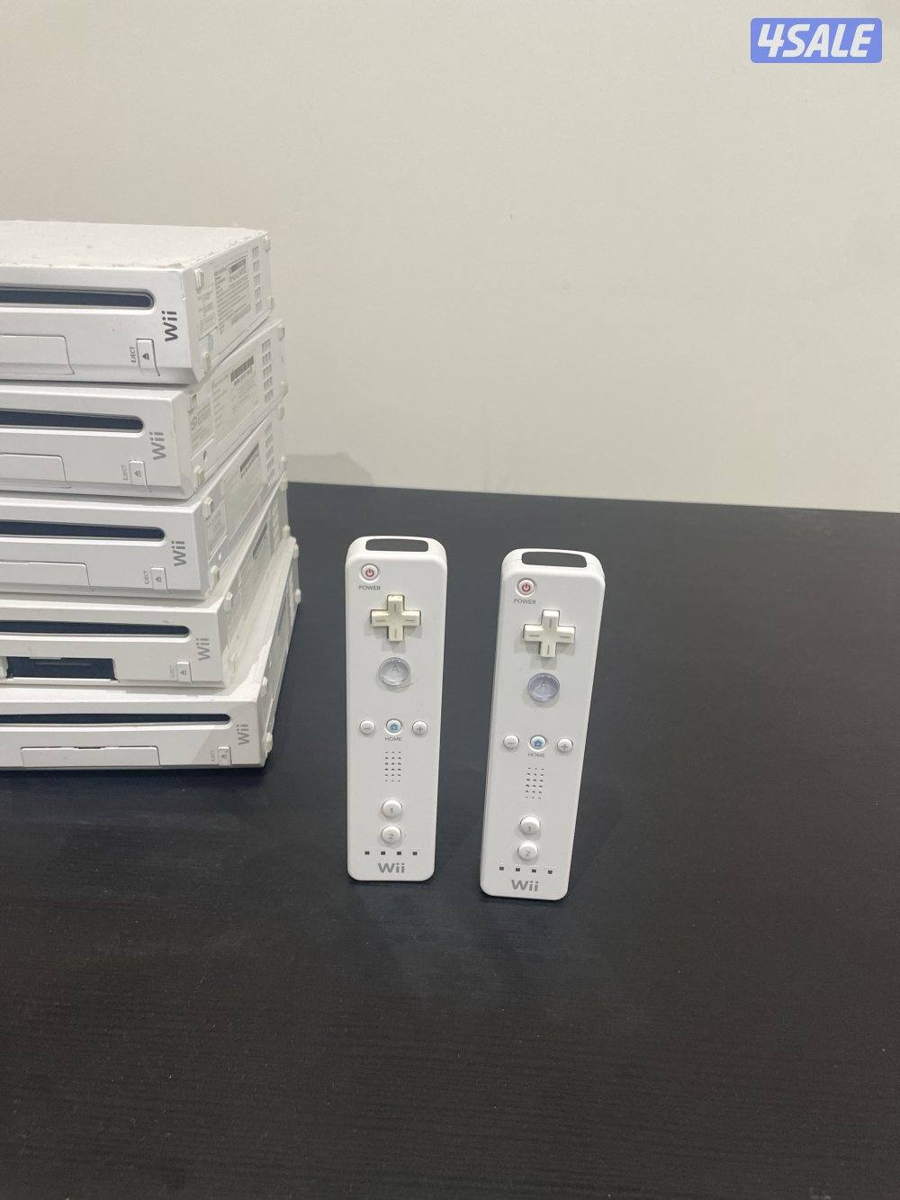 ٥ اجهزة wii مع اغلب اكسسواراتها2