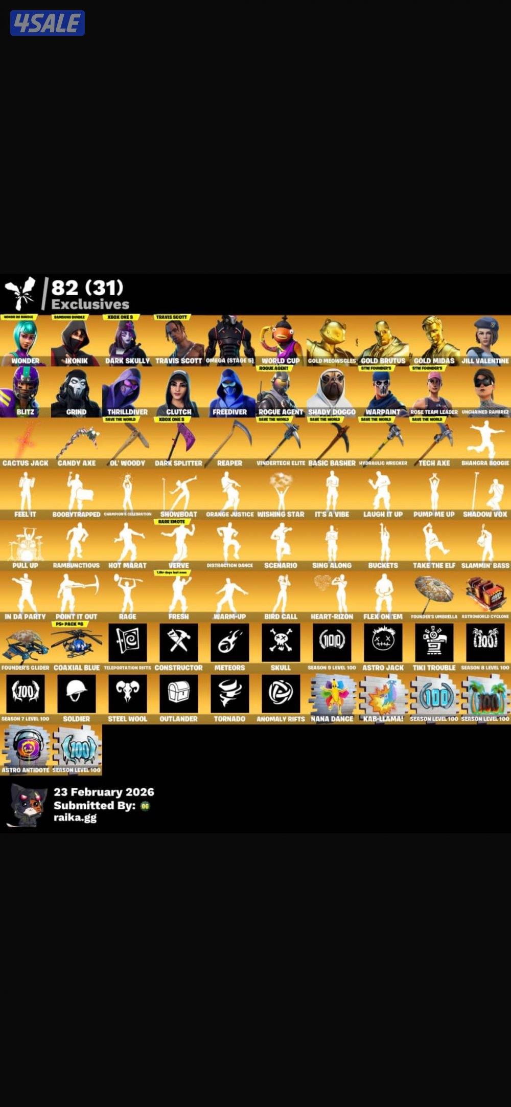 حساب فورتنايت2