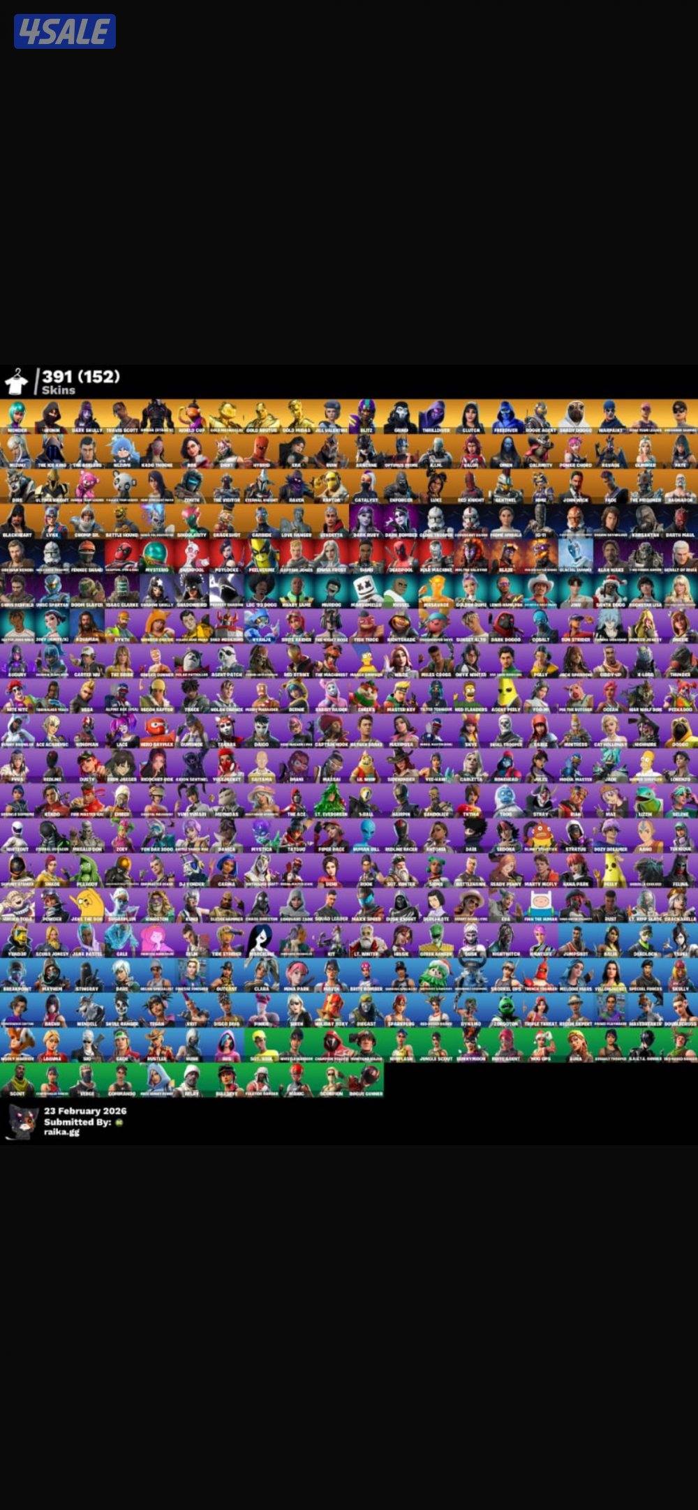 حساب فورتنايت3