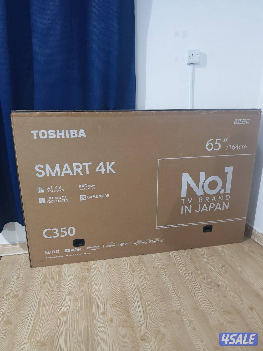 Toshiba 65" 4k smart Tv0