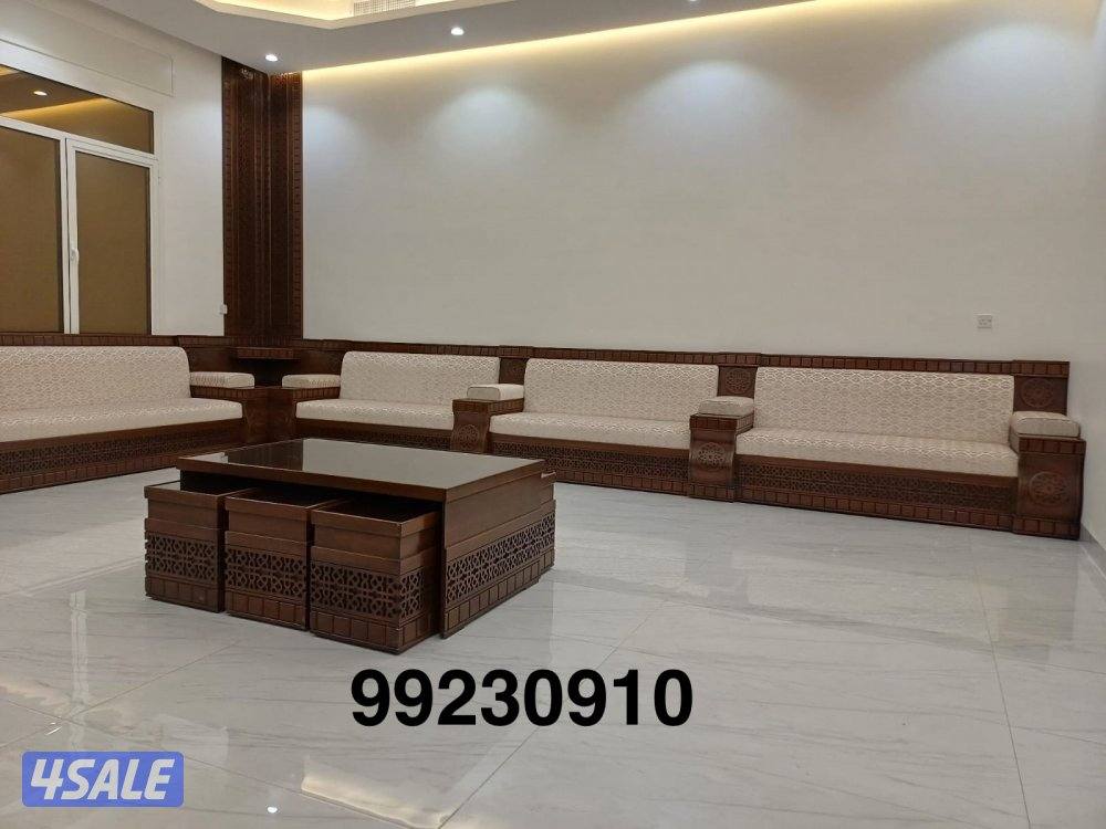 تنجيد وتفصيل ديوانيات ومساند ومطارح وكنب وجلسات وكل الستاير وسجاد5