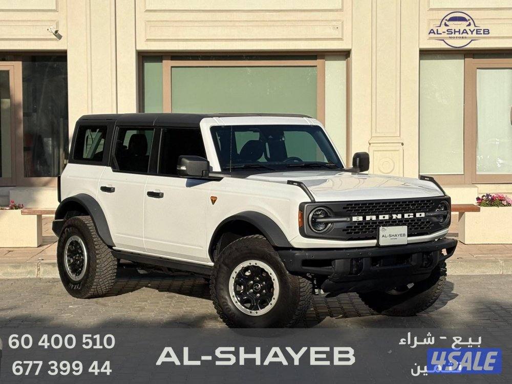 برونكو بادلاندز أعلى فئة 2024 عداد 18 ألف بحالة الوكالة0