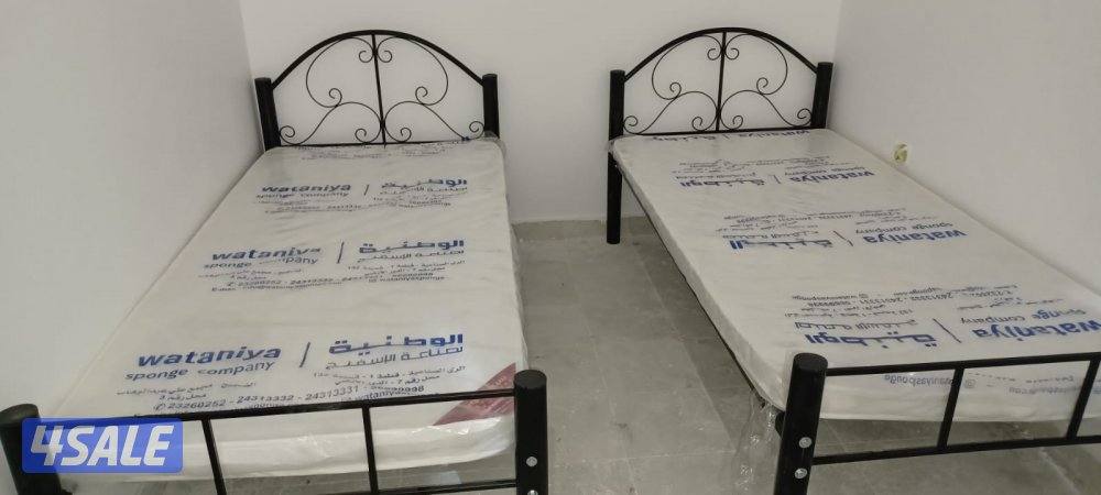 عرض خاص سرير نفر ب٣٠ دينار مع الفرشه0