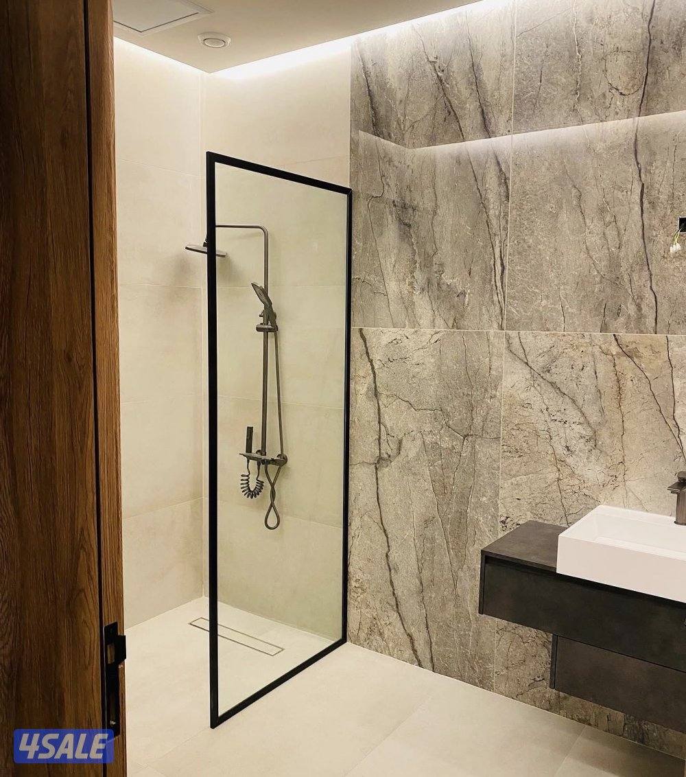 زجاج ومرايا شاورات بلكونات درابزين6