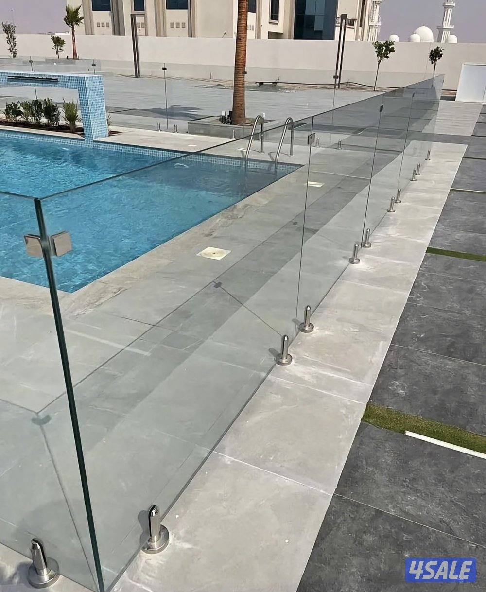 زجاج ومرايا شاورات بلكونات درابزين7