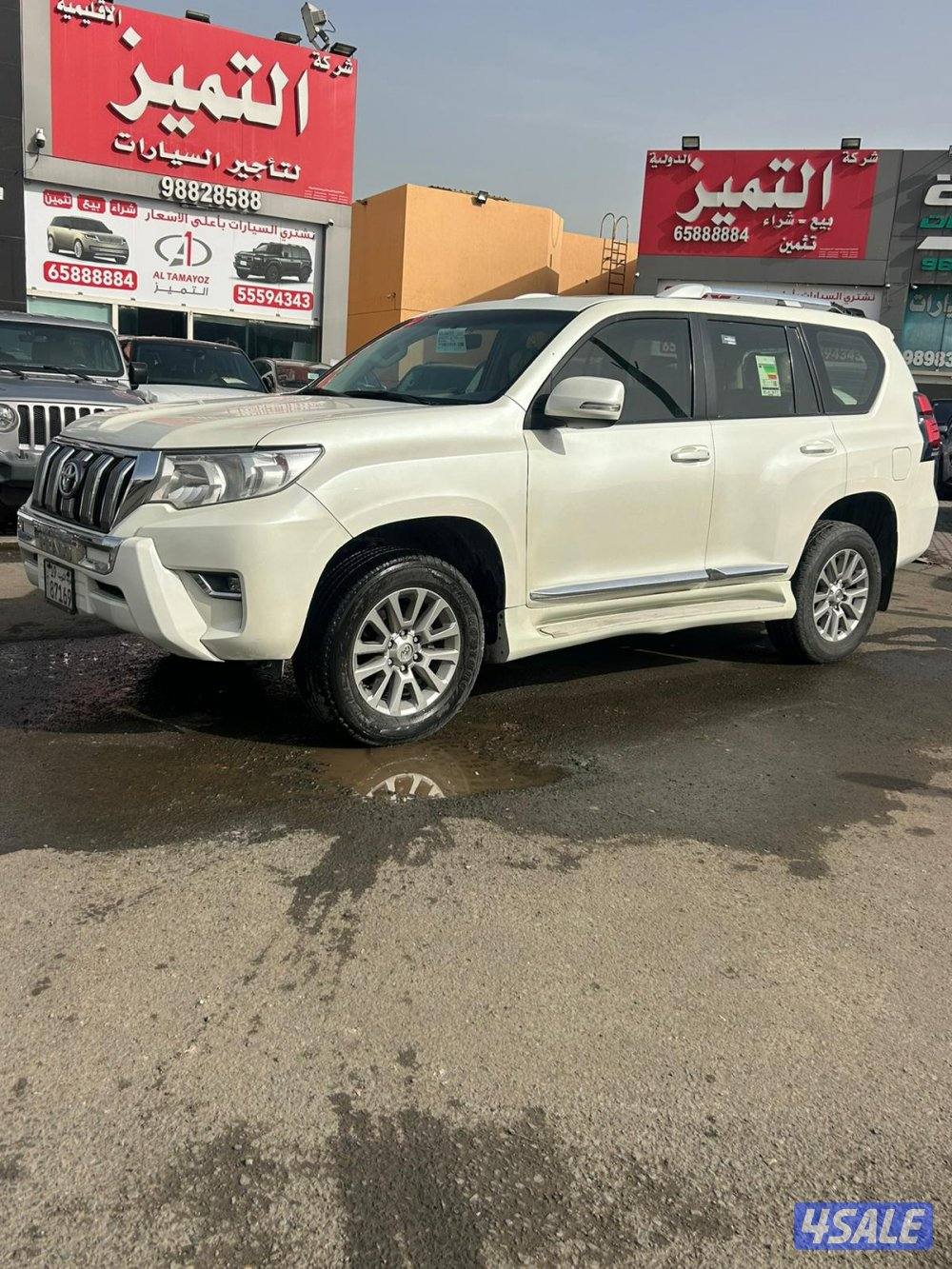تويوتا لاند كروزر برادو TX.L موديل 2021 ماشى 105.000 k.m  وارد الساير8