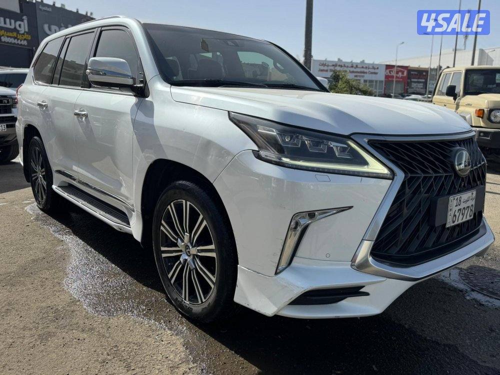 لكزس LX570 s  موديل 2020 ماشى 125.000 k.m  وارد الساير .صبغ وكالة1