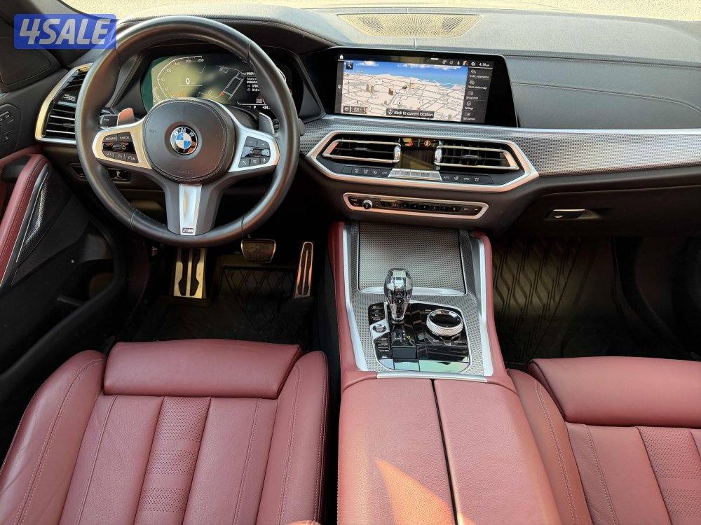 بي ام X6 موديل 2022 صبغ وكالة تحت الكفالة سيرفيس منتظم كامل المواصفات1