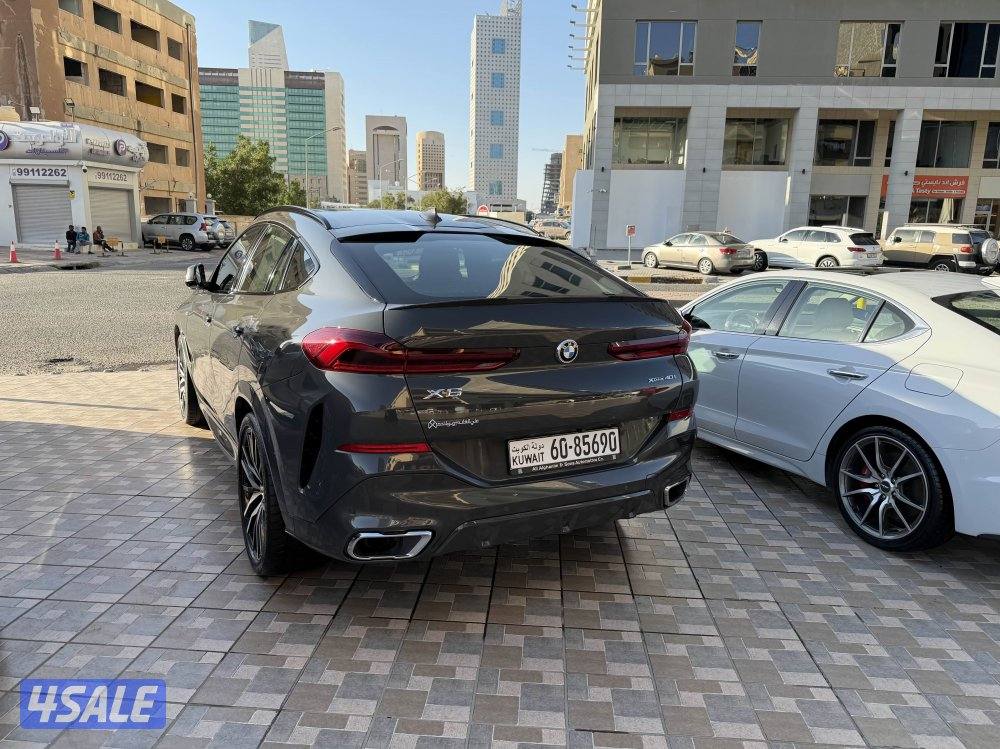 بي ام X6 موديل 2022 صبغ وكالة تحت الكفالة سيرفيس منتظم كامل المواصفات3