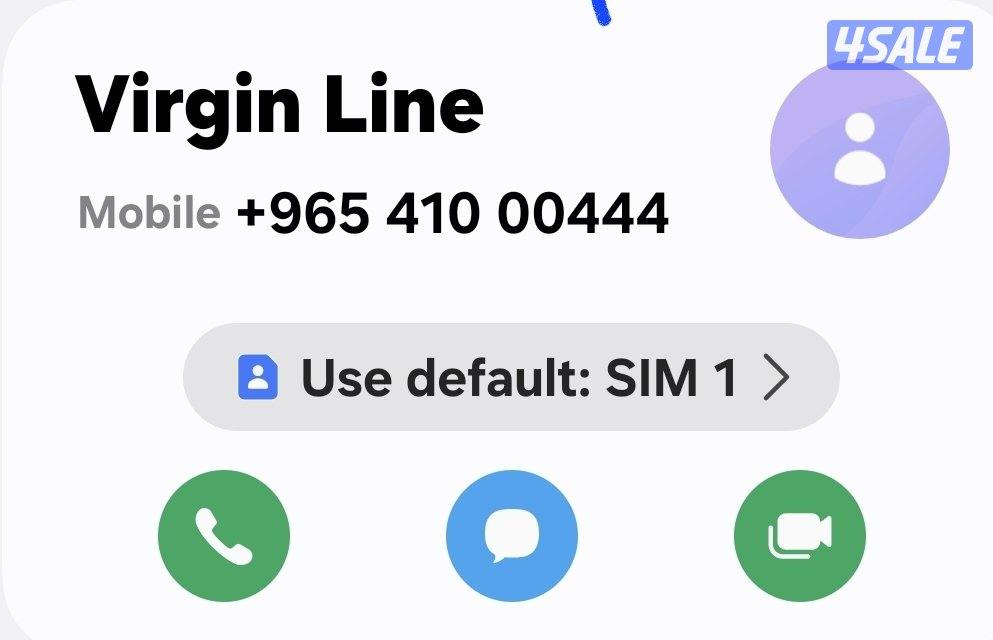 Virgin special number for Sale0